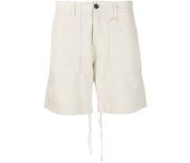Bermudas mit Logo-Patch