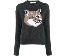Big Fox Intarsien-Pullover