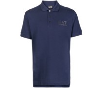 Poloshirt mit Logo-Print
