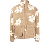 Billie Fleecejacke mit Blumenmuster
