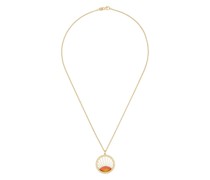 18kt Gelbgoldhalskette mit Anhänger - Metallic: