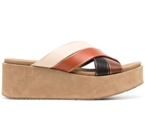 Mules aus Leder