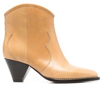 55mm Darizo leather ankle boots