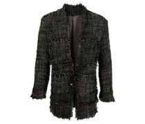 Fragment Tweed-Jacke