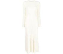 Geripptes Midikleid