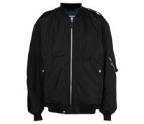 Bomberjacke mit Reißverschluss