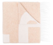 A.P.C. fringed knit scarf