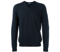 Pullover mit V-Ausschnitt