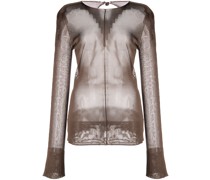 Oberteil mit Sheer-Effekt