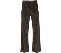 Cordhose mit geradem Bein