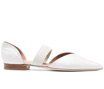 Maisie leather ballerina shoes