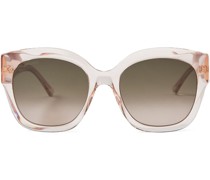 Sonnenbrille mit eckigem Gestell
