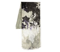 Schal mit abstraktem Print