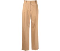 Straight-Leg-Hose mit Falten
