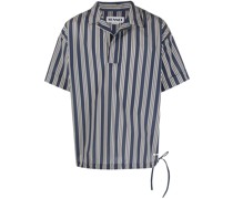 Gestreiftes Coulisse Hemd