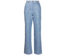 Jeans mit Pailletten