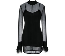 Transparentes Minikleid