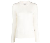 Gerippter Strickpullover
