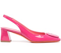 Slingback-Pumps mit Schnalle