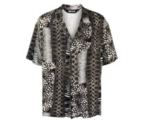 Hemd mit Animal-Print