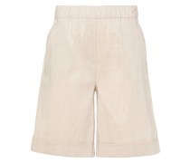 Klassische Shorts mit hohem Bund