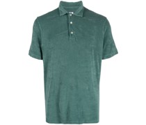 Poloshirt mit Frottee-Optik