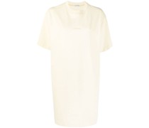 Mini-T-Shirtkleid mit Logo
