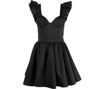 Minikleid mit Volants