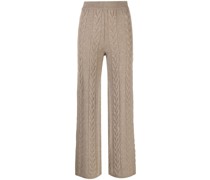 Dagny Hose mit Zopfmuster