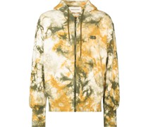 Kapuzenjacke mit Batikmuster