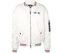 Bestickte Bomberjacke