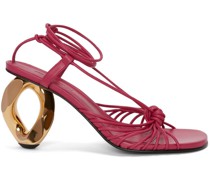 Sandalen mit Kettenabsatz