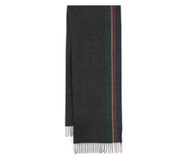 Sports Stripe Schal mit Fransen