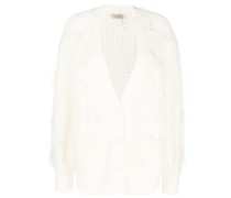 Cardigan mit V-Ausschnitt