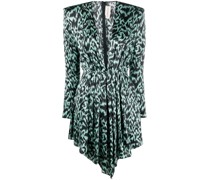 Minikleid mit Leoparden-Print