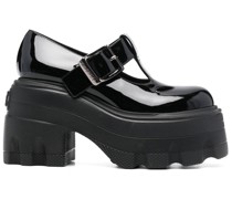 Pumps aus Lackleder
