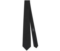 Krawatte im Metallic-Look