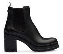 Stiefeletten mit Blockabsatz