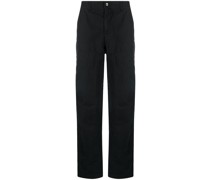 Halbhohe Straight-Leg-Hose
