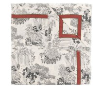 Schal mit grafischem Print