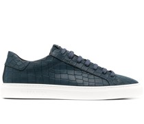 Sneakers mit Kroko-Optik