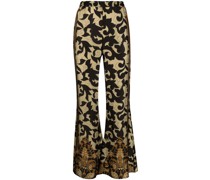 Abelia Hose mit grafischem Print