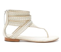 Flache Sandalen