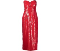Midikleid mit Pailletten