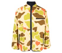 Jacke mit Camouflage-Print