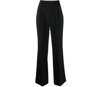 Ausgestellte High-Waist-Hose