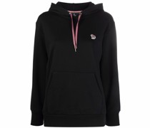 Hoodie mit Logo-Stickerei