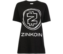 T-Shirt mit Logo-Print