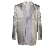 Blazer mit Kontrasteinsatz