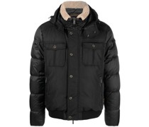 Daunenjacke mit Reißverschluss